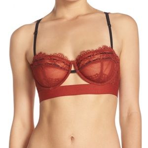NWT Free People Hour of Dawn Underwire Demi Bra